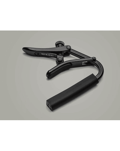 Capodastro Shubb, Modelo C3K, Guitarra 12 Cuerdas (Negro)