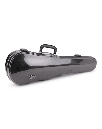 Estuche Violín 4/4 Jakob Winter "Thermoshock Shaped", JW-1015-Gris Carbono