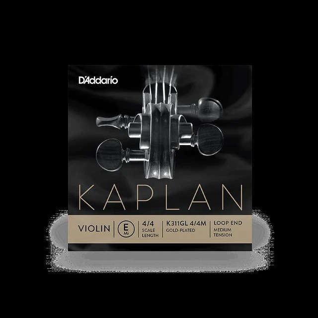 Cuerda Mi Violín 4/4 D'Addario Kaplan Gold (Lazo)