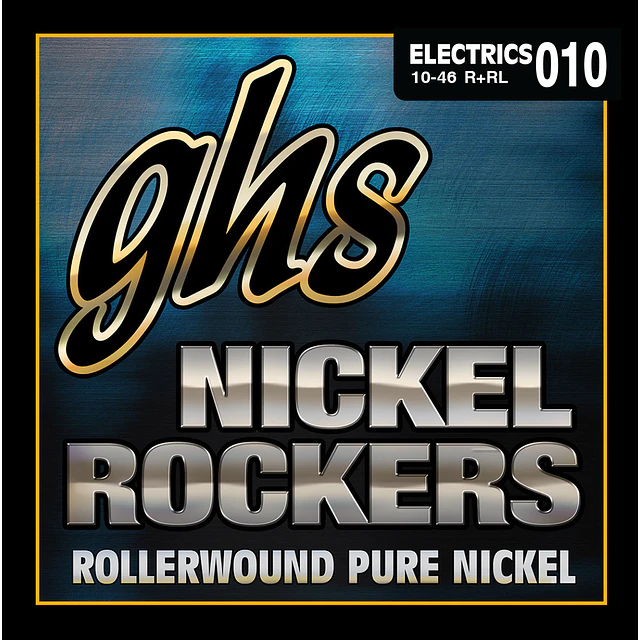 Set Cuerdas Guitarra Eléctrica 0.10 GHS Nickel Rockers