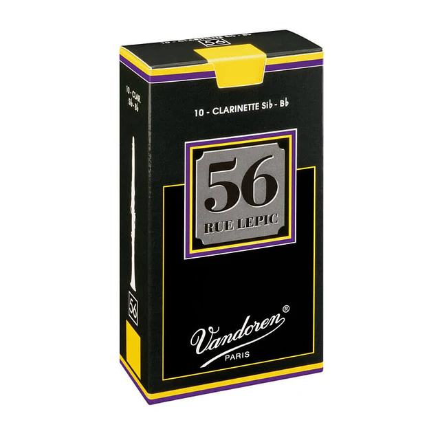 Pack 10 Cañas Clarinete Bb 3.5 Vandoren N° 56