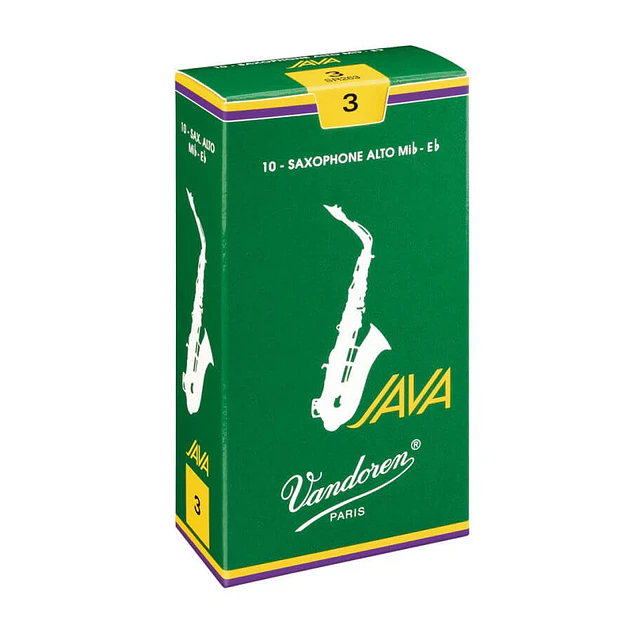 Pack 10 Cañas Saxo Alto 3.0 Vandoren Java