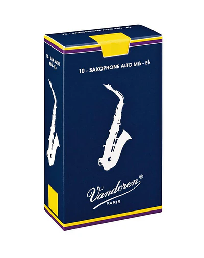 Pack 10 Cañas Saxo Alto 3.5 Vandoren Classic