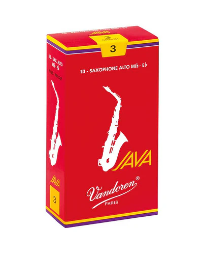Pack 5 Cañas Saxo Tenor 3.0 Vandoren Java Red