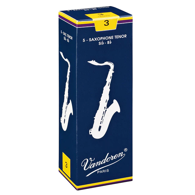 Pack 5 Cañas Saxo Tenor 3.0 Vandoren Classic