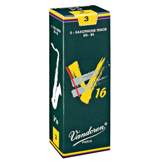 Pack 5 Cañas Saxo Tenor 3.0 Vandoren V16