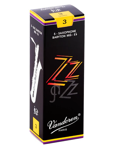 Pack 5 Cañas Saxo Barítono 3.0 Vandoren ZZ