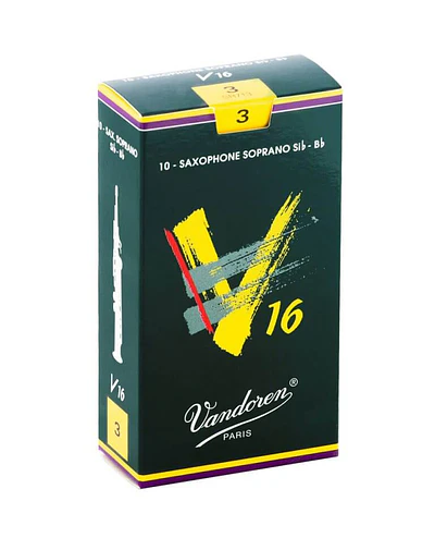 Pack 10 Cañas Saxo Soprano 3.0 Vandoren V16