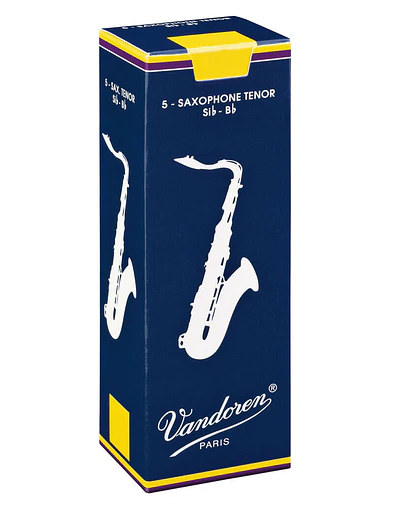 Pack 5 Cañas Saxo Tenor 2.5 Vandoren Classic
