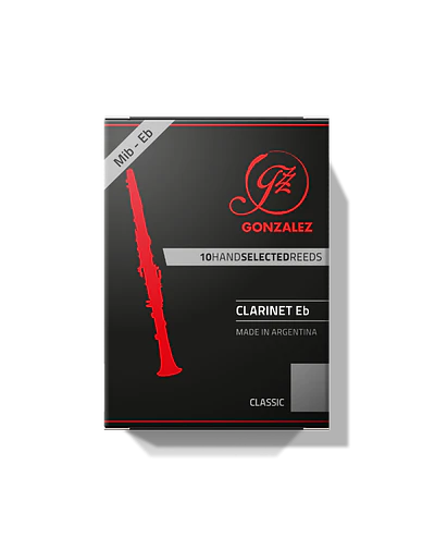 Pack 10 Cañas Clarinete Eb 2.5 González Classic