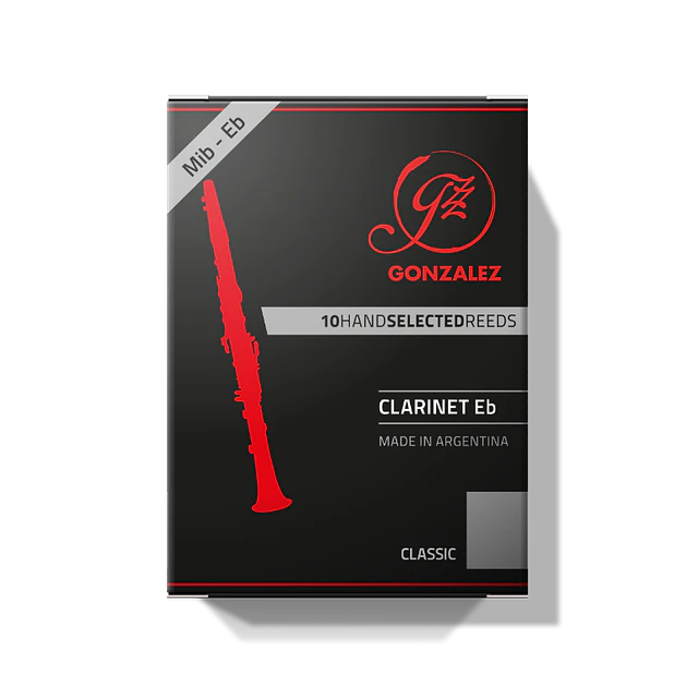 Pack 10 Cañas Clarinete Eb 2.5 González Classic