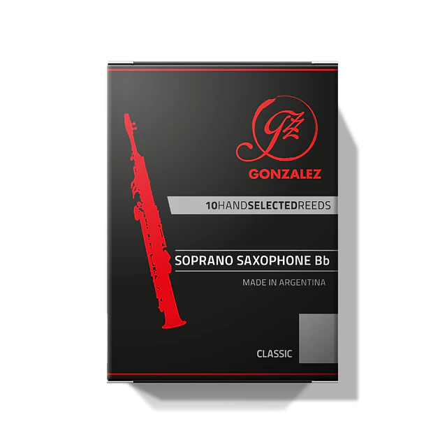 Pack 10 Cañas Saxo Soprano 3.5 González Classic