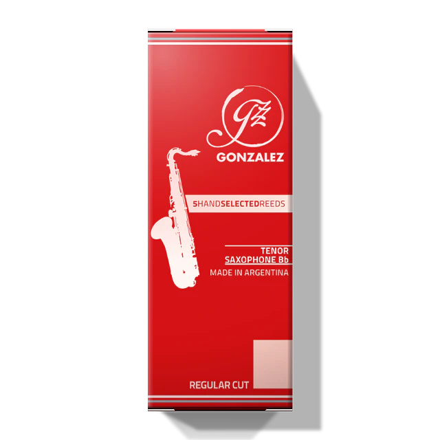 Pack 5 Cañas Saxo Tenor 1.5 González Regular Cut