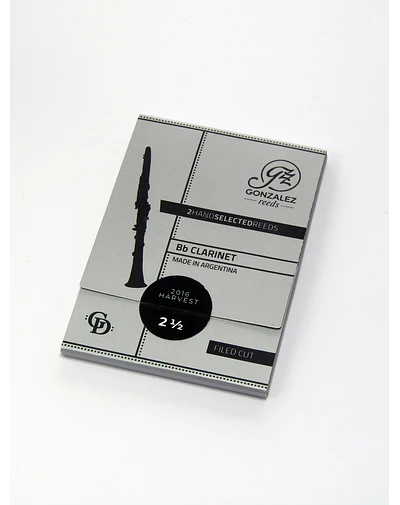 Pack 2 Cañas Clarinete 2.5 González & Dávalos