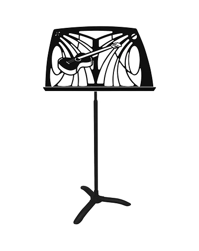 Atril de Partitura Manhasset, Noteworthy Stand, Guitarra