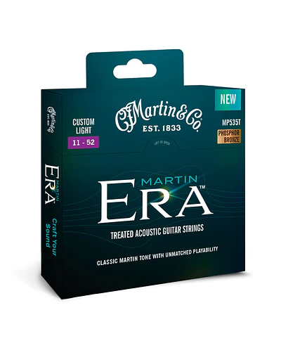 Set Cuerdas Guitarra Acústica 0.11 Martin ERA