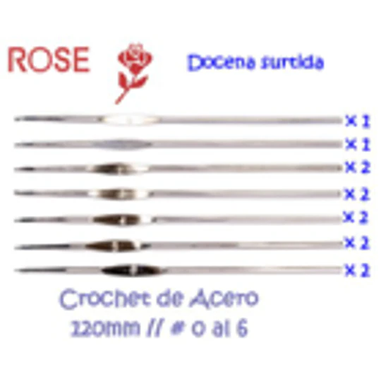 CROCHET ROSE 