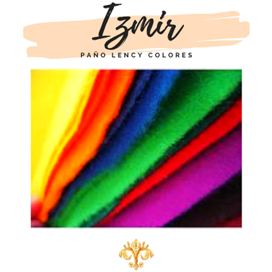PAÑO LENCY COLORES