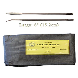 AGUJA JB SACO 6" x 11 SB x 25u