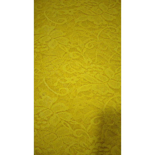 ENCAJE ELASTICADO COLORES