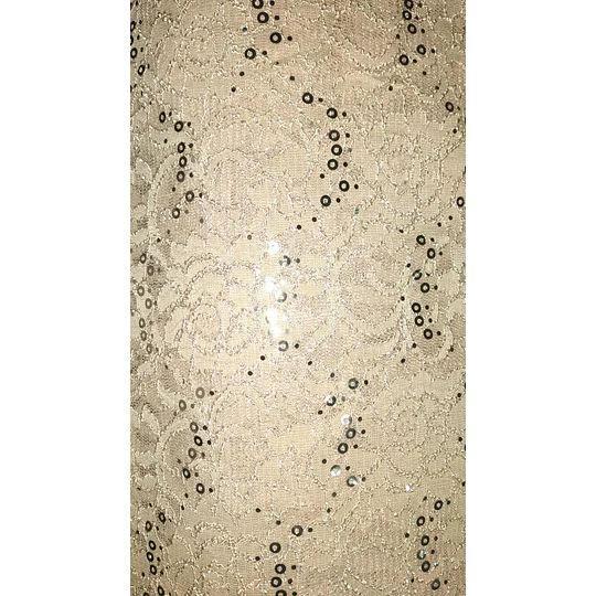ENCAJE MACRAME LENTEJUELA 