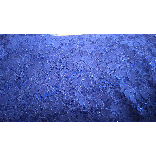 ENCAJE MACRAME LENTEJUELA 