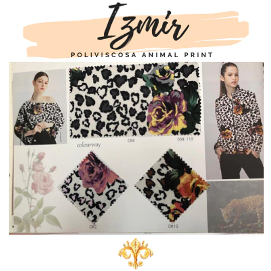 POLIVISCOSA ANIMAL PRINT