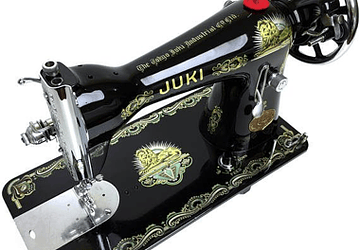 Historia de la máquina de coser Juki