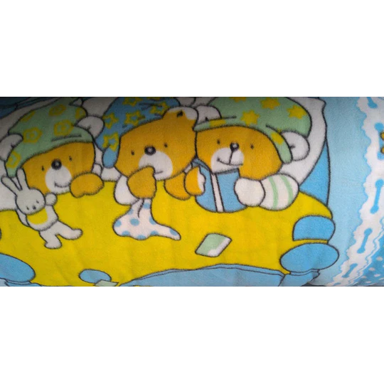 POLAR DOBLE ANCHO BEBE CUADROS