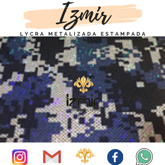 LYCRA METALIZADA DISEÑOS