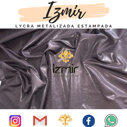 LYCRA METALIZADA DISEÑOS