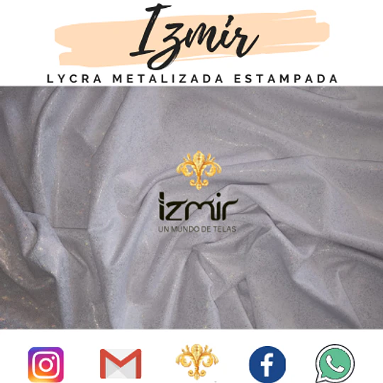 LYCRA METALIZADA DISEÑOS
