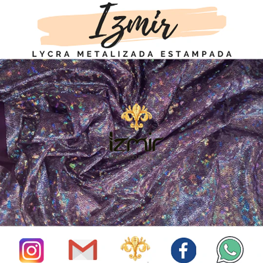 LYCRA METALIZADA DISEÑOS