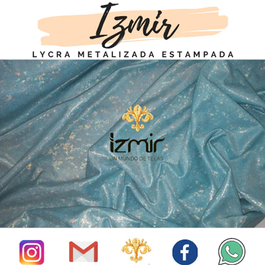 LYCRA METALIZADA DISEÑOS