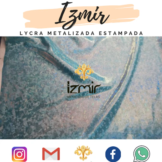 LYCRA METALIZADA DISEÑOS