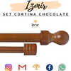 SET DE MADERA CHOCOLATE 1.5 MT 19/28 MM