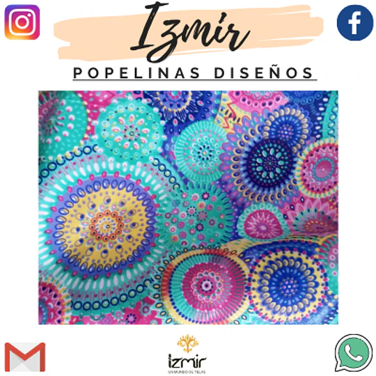 POPELINA DISEÑOS VARIOS