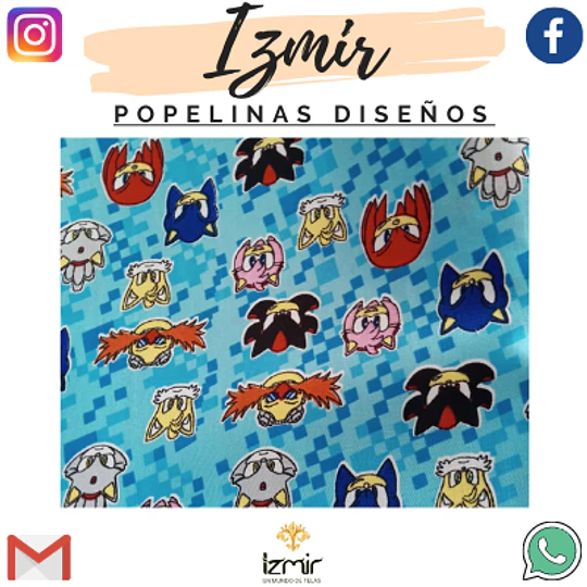 POPELINA INFANTIL 