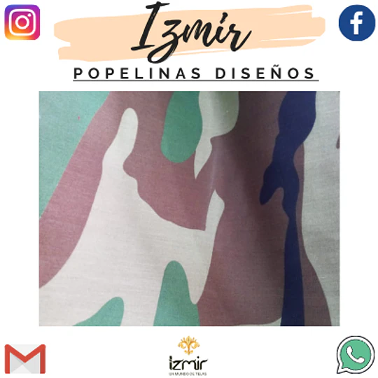 POPELINAS CAMUFLAJE