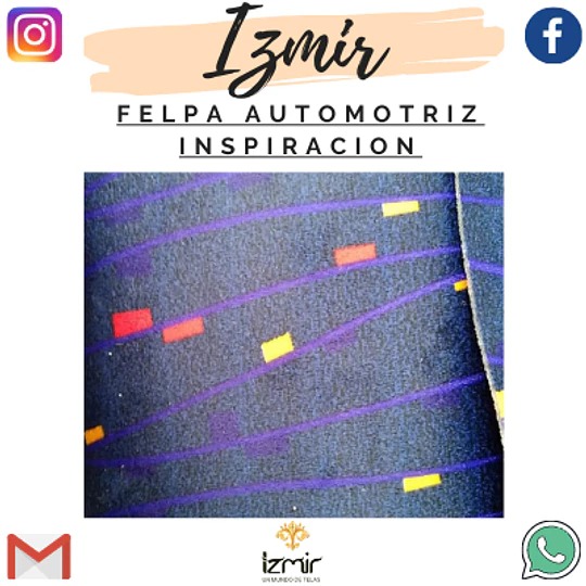 FELPA  AUTOMOTRIZ INSPIRACION