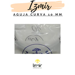 AGUJA CURVA 10 MM