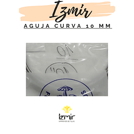 AGUJA CURVA 10 MM