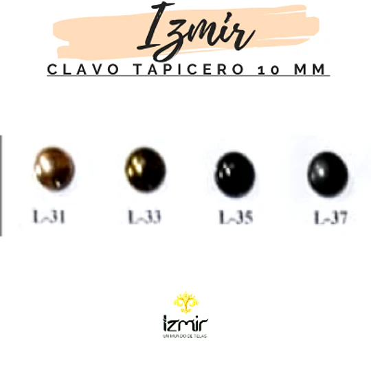 CLAVO TAPICERO 10 MM