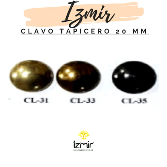 CLAVETON TAPICERO 20 MM