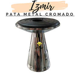 PATA METAL CONO CROMADA