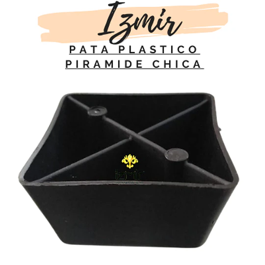 PATA PLASTICA PIRAMIDE CHICA