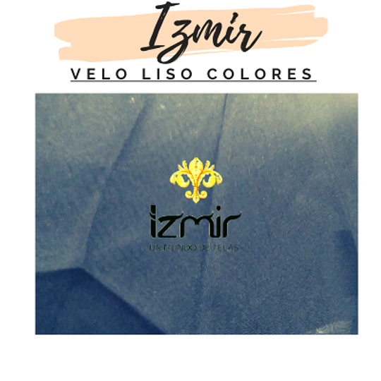 VELO LISO COLORES