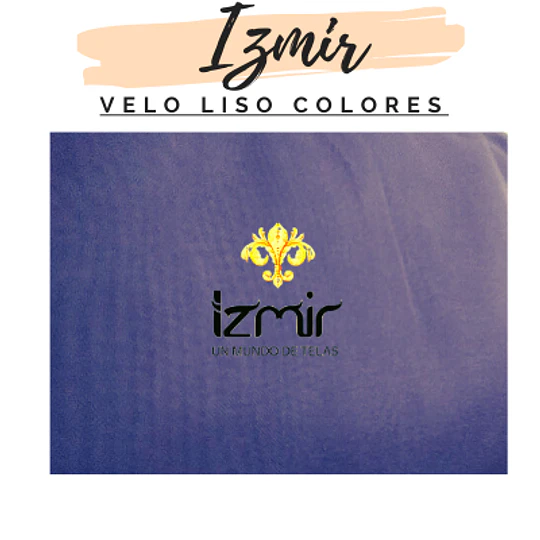 VELO LISO COLORES