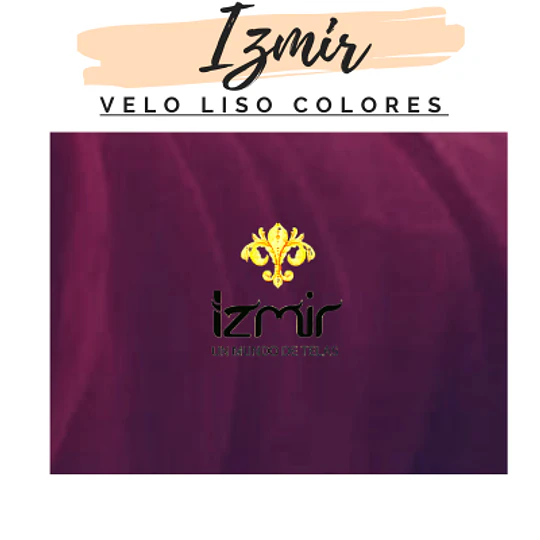 VELO LISO COLORES