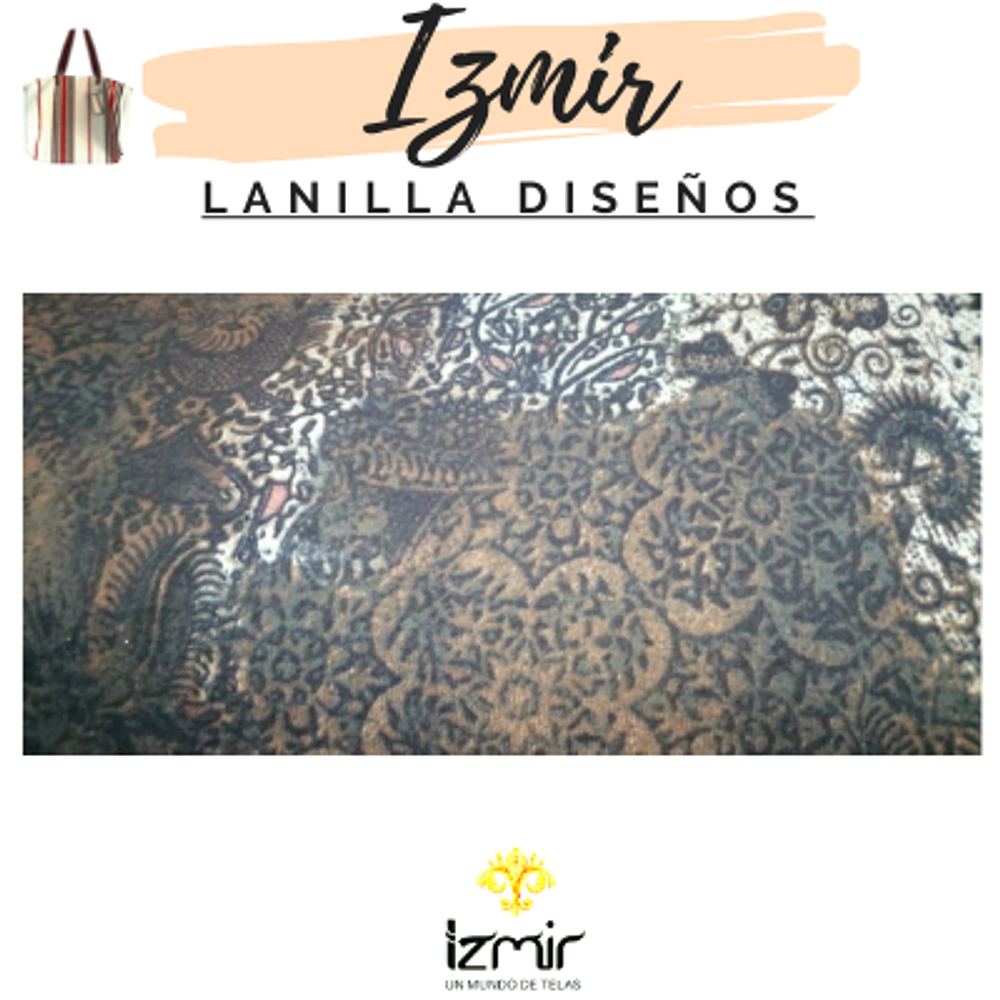 LANILLA ESTAMPADA